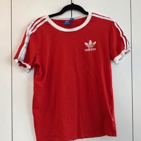 Adidas Red Tee - Picture 1 of 4